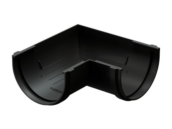 Угол желоба универсал 90˚ Docke Premium ПВХ - Карбон купить в Ульяновске