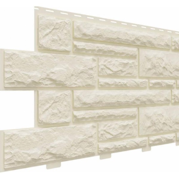 Фасадная панель Доломит, Доломит NEW, Слоновая кость купить в Ульяновске