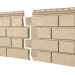 Фасадная панель Ю-пласт Стоун Хаус S-Lock Клинкер песочный купить в Ульяновске