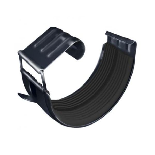 Водосток Grand Line 150x100 – Соединитель для желоба RAL 7024 купить в Ульяновске