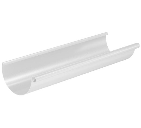 Водосток Aquasistem, система 125x90 - Водосточный желоб 3.00м RR 20 Мраморно-белый купить в Ульяновске