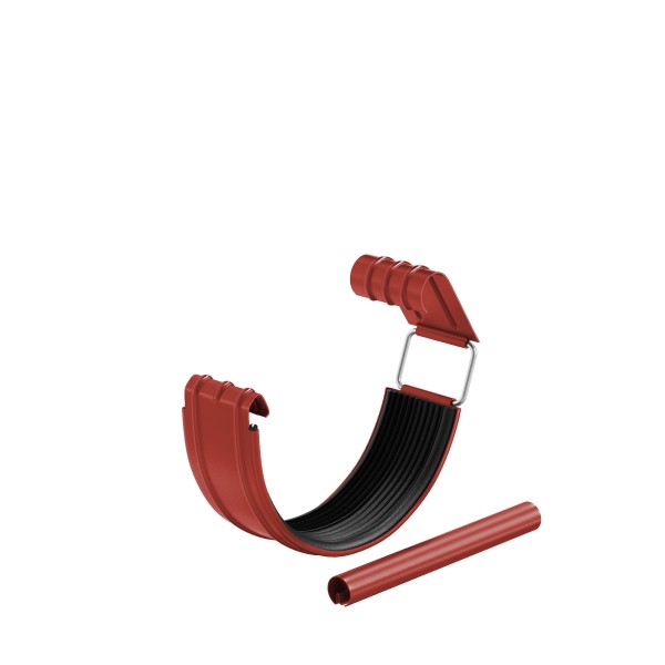 Водосток Aquasistem, система 125x90 - Соединитель желоба в комплекте RR 29 Бургундский купить в Ульяновске