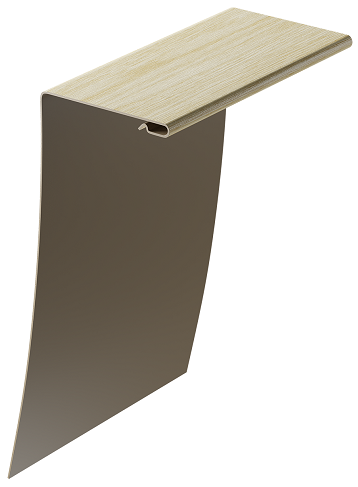 Универсальный околооконный профиль 89/254 мм, Зрелый каштан купить в Ульяновске