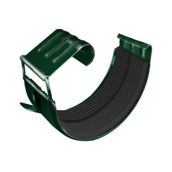 Водосток Grand Line 125x90 – Соединитель желоба RAL 6005 купить в Ульяновске