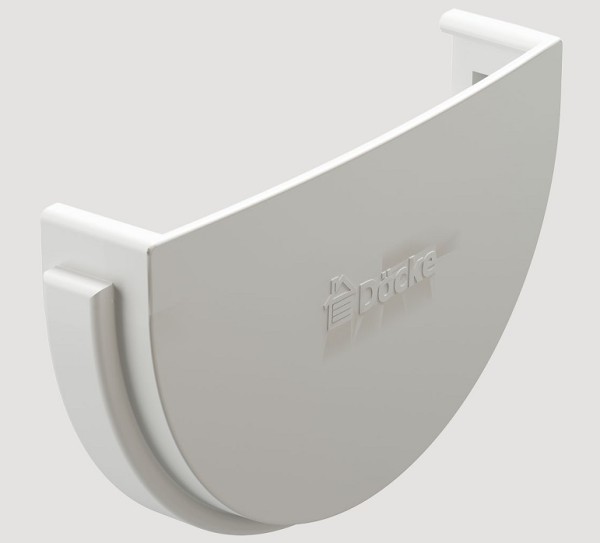 Заглушка желоба ПВХ Docke STANDART пломбир купить в Ульяновске