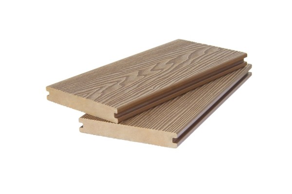 Доска террасная 3D фактура дерева POLIVAN GROUP двухсторонняя полнотелая SINGARAJA песочный купить в Ульяновске