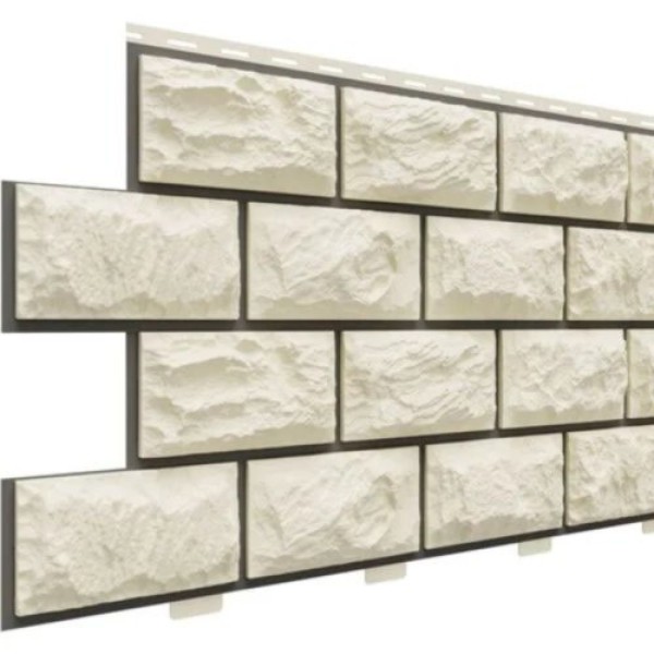 Фасадная панель Доломит Альпийский прокрашенный Слоновая кость купить в Ульяновске