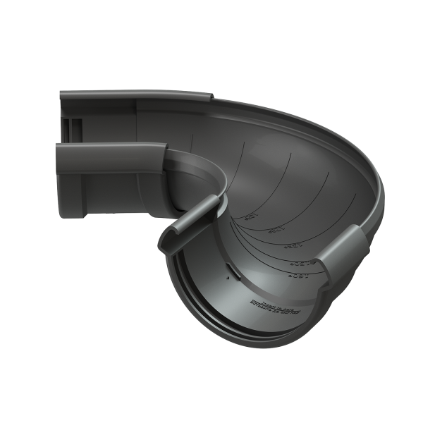 Угол регулируемый Docke Lux ПВХ - Графит купить в Ульяновске