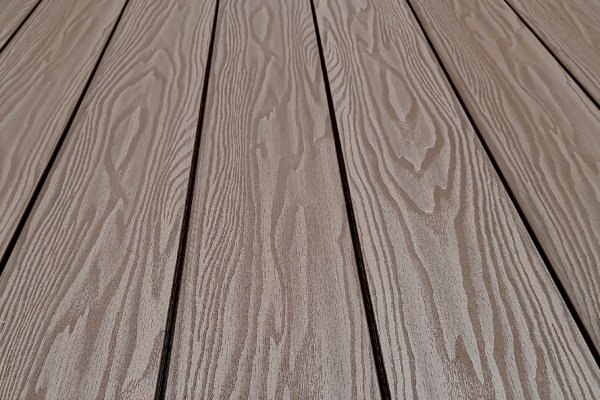 Террасная доска из ДПК Terrapol Смарт 3D Полнотелая с пазом Тик Киото купить в Ульяновске