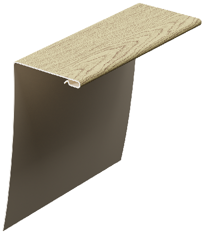 Универсальный околооконный профиль 89/254 мм, камчатский купить в Ульяновске