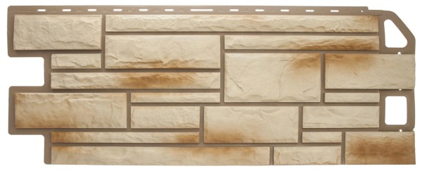 Цокольный сайдинг альта-профиль - коллекция "камень", ракушечник купить в Ульяновске