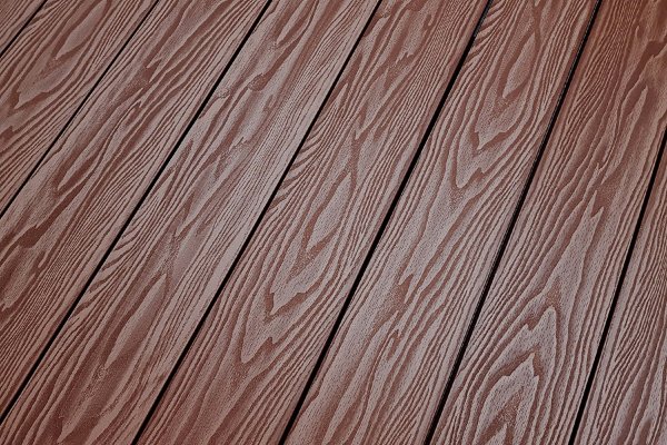 Террасная доска из ДПК Terrapol Смарт 3D Полнотелая с пазом Орех Милано купить в Ульяновске