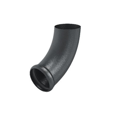 Водосток Aquasistem, Система 125/90 - Отвод трубы декоративный RR 23 Маренго matt