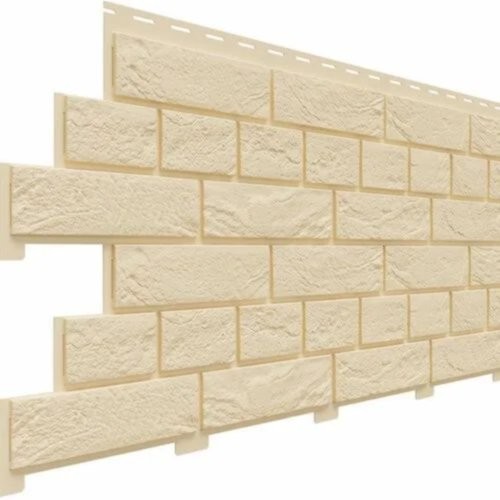 Фасадная панель Доломит Кирпич Славянка Шампань купить в Ульяновске