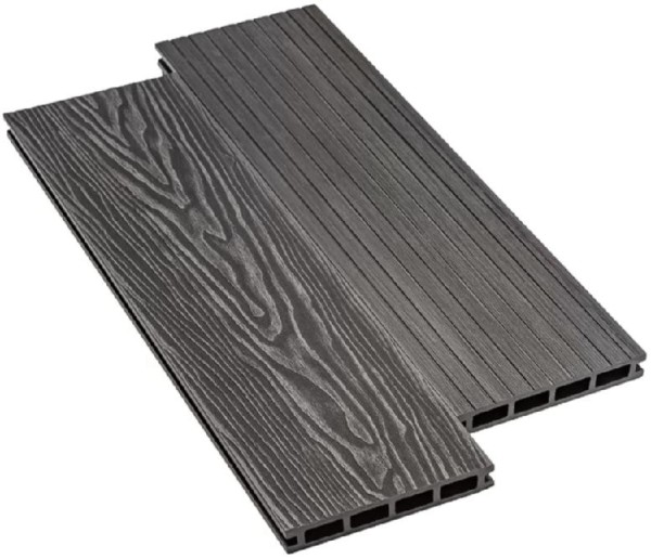 Террасная доска ДПК Deckart Praktik New Графит купить в Ульяновске