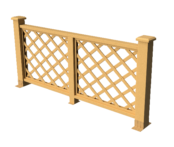 Ограждения декоративное ДПК GRINDERDECO Ламбет песчаник купить в Ульяновске