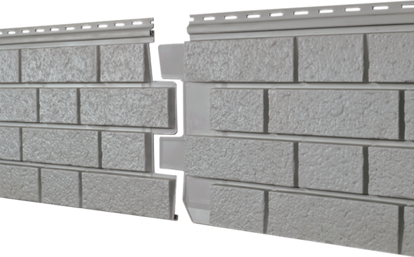 Фасадная панель Ю-пласт Стоун Хаус S-Lock Клинкер Нордик дым купить в Ульяновске