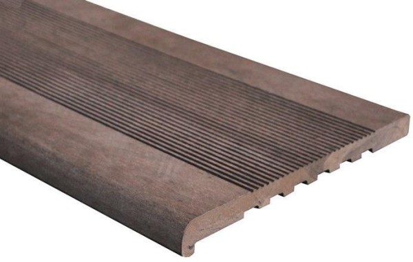 Ступень ДПК Outdoor Havana/Вельвет полнотелая коричневая микс купить в Ульяновске