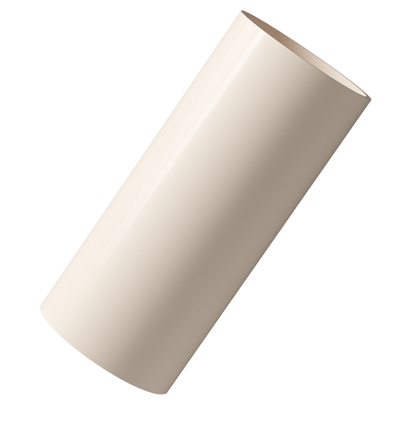 Труба водосточная 3м Docke Lux ПВХ Латте купить в Ульяновске