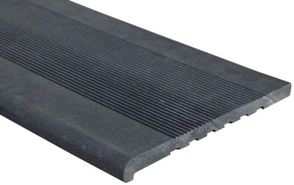 Ступень ДПК Outdoor Havana/Вельвет полнотелая черная купить в Ульяновске