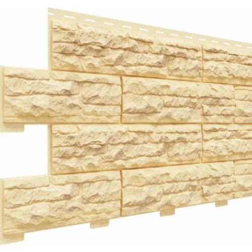 Фасадная панель Скалистый риф Премиум Карри купить в Ульяновске