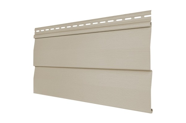 Виниловый сайдинг Tecos - корабельный брус, бежевый  купить в Ульяновске