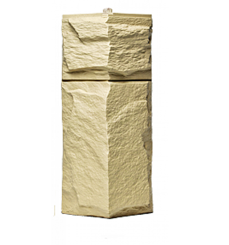 Угол T-Сайдинг-Гранит Леон Желтый купить в Ульяновске