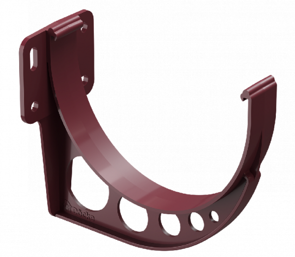 Кронштейн желоба ПВХ Docke STANDART красный купить в Ульяновске