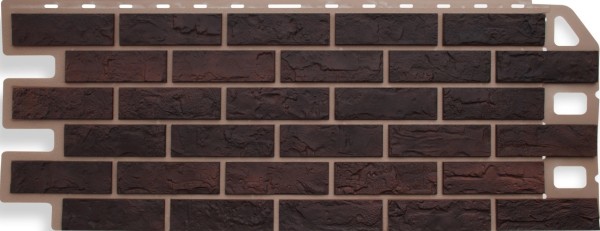 Фасадная панель Цокольный сайдинг Альта-профиль - коллекция "кирпич", кирпич жженый купить в Ульяновске