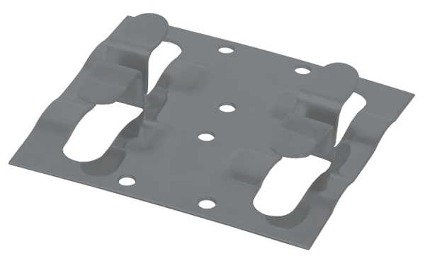 Кляймер рядный Grinder для монтажа наличника серый купить в Ульяновске