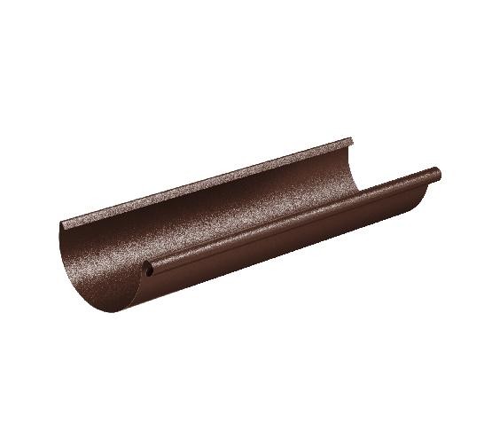 Водосток Aquasistem, Система 125x90 - Желоб водосточный 3 метра RAL 8017 Коричневый matt купить в Ульяновске