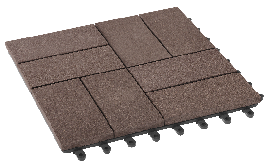 Модульный паркет ДПК GRINDERDECO Люкс 9 Шоколад купить в Ульяновске