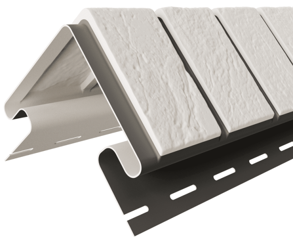 Угол наружный «Кирпич славянка» прокрашенный, Белый купить в Ульяновске