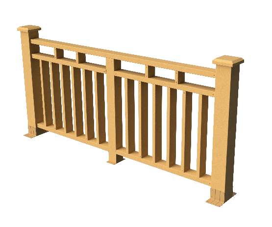 Ограждения декоративное ДПК GRINDERDECO Европа песчаник купить в Ульяновске