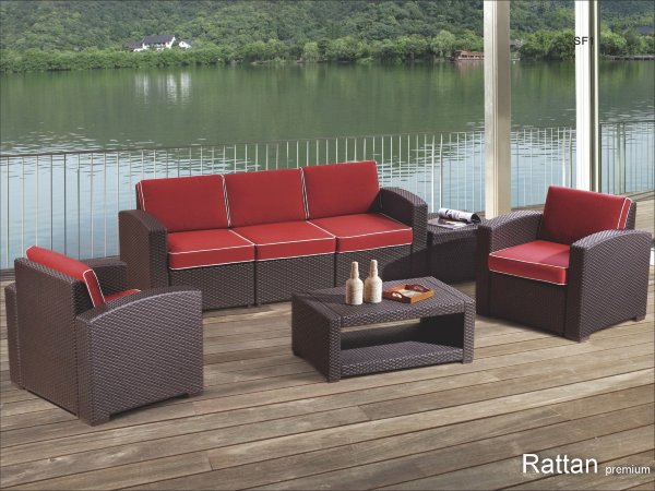 Уличные диваны и кресла коллекции Rattan Premium 5  купить в Ульяновске