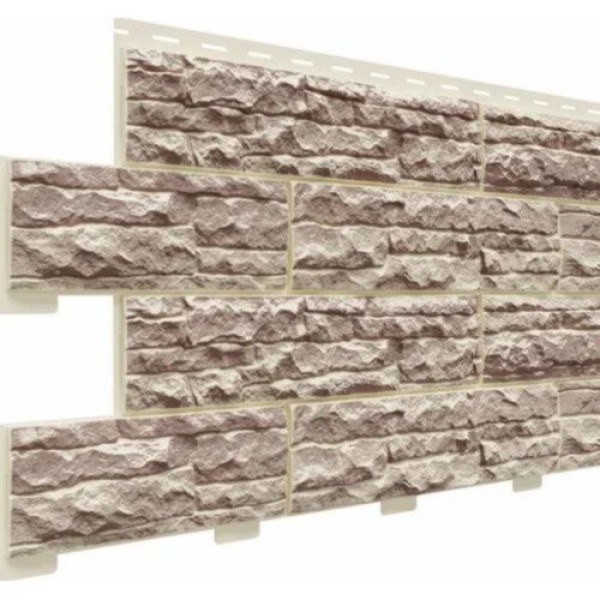 Фасадная панель Доломит Скалистый риф Люкс Коралл купить в Ульяновске