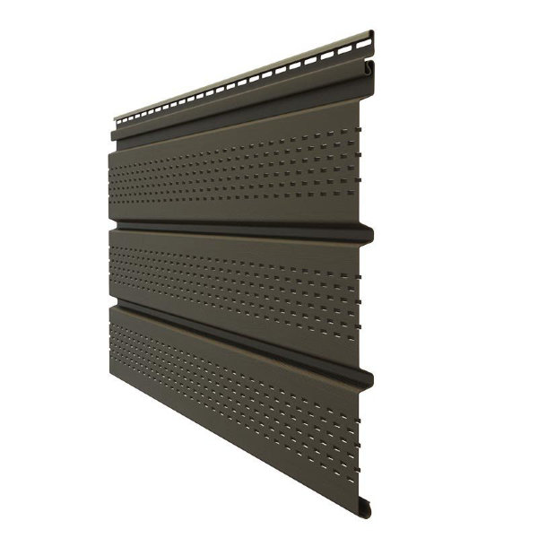 Софит перфорированный коричневый купить в Ульяновске