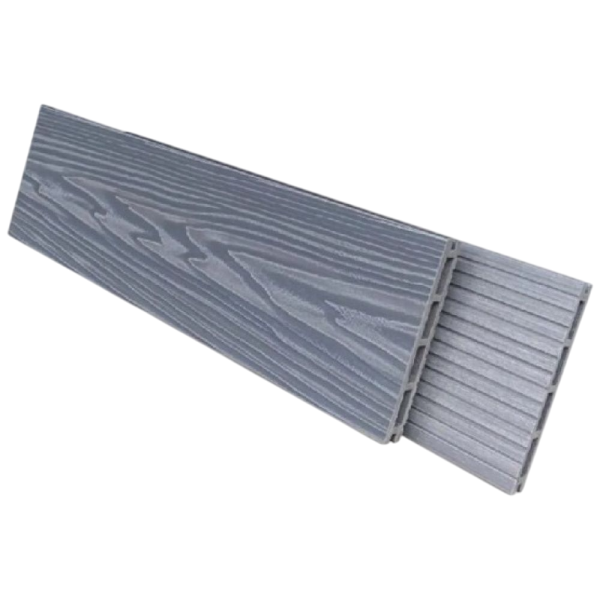 Террасная доска NanoWood Comfort 3D тиснение + вельвет Серый купить в Ульяновске