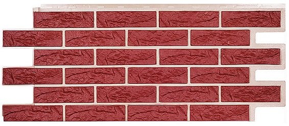Фасадная панель Техоснастка, Лондон Брик, Бордо купить в Ульяновске