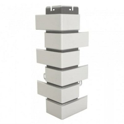 Наружный угол Клинкерный Кирпич белый купить в Ульяновске