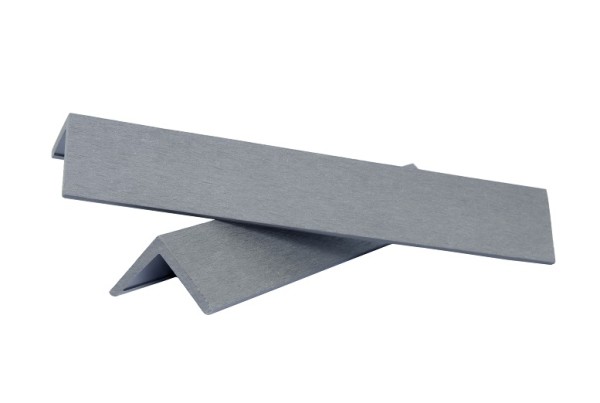 Уголок ДПК завершающий шлифованный SINGARAJA серый купить в Ульяновске