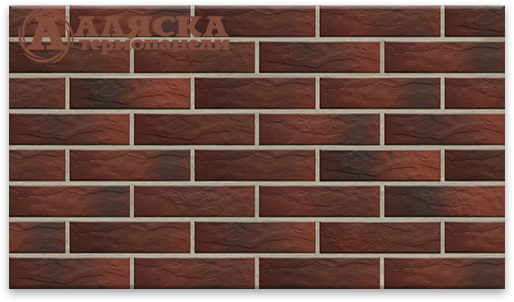 Фасадные Термопанели Аляска Cherry Rustic купить в Ульяновске