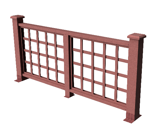 Ограждения декоративное ДПК GRINDERDECO Дувр мербау купить в Ульяновске