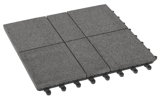 Модульный паркет ДПК GRINDERDECO Люкс 8 Серый базальт купить в Ульяновске