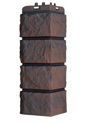 Угол наружный Grand Line Колотый Камень Трюфель, Шов чёрный купить в Ульяновске