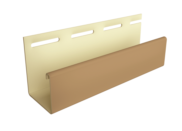 Фасадный J-профиль 30 мм Карамельный купить в Ульяновске