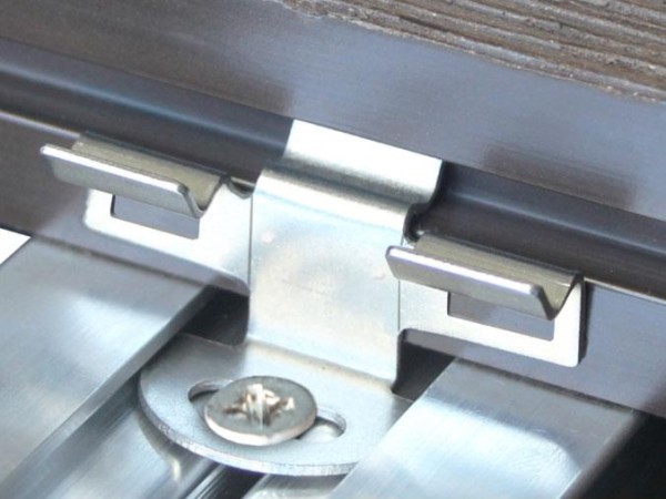 Кляймер промежуточный KRONEX № 7 для алюмин. лаги (упак100 шт купить в Ульяновске