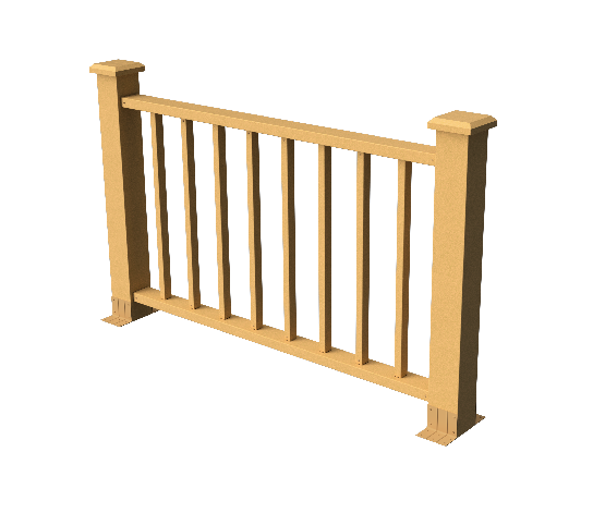 Ограждения декоративное ДПК GRINDERDECO Альма 1500 со скрытым крепежом песчаник купить в Ульяновске