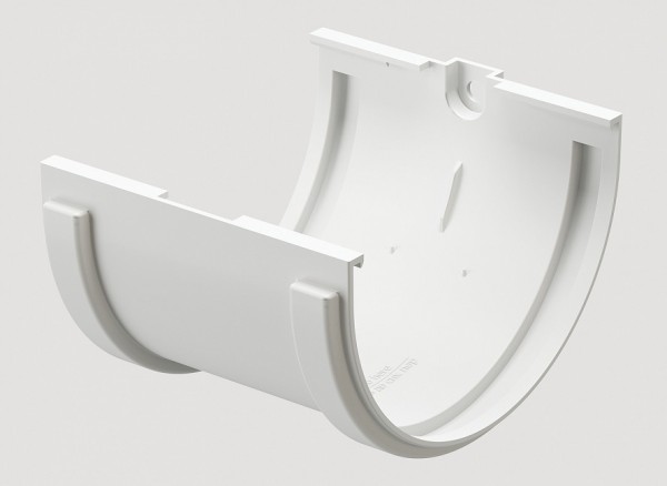 Соединитель желобов ПВХ Docke STANDART пломбир купить в Ульяновске