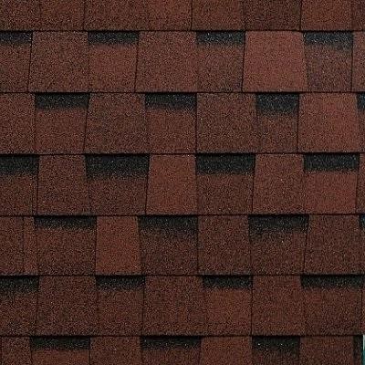 Двухслойная ламинированная черепица Shinglas, серия Фазенда – Красный купить в Ульяновске